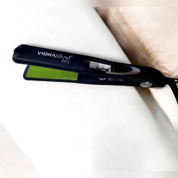 BaByliss Other - Vibrastrait Pro Vibrating Hair Straightener Flat Iron 1" Brocato Tested WORKING